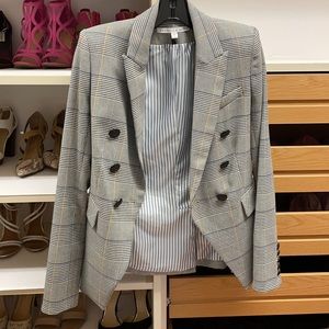 Glen Plaid Veronica Beard Menswear Blazer